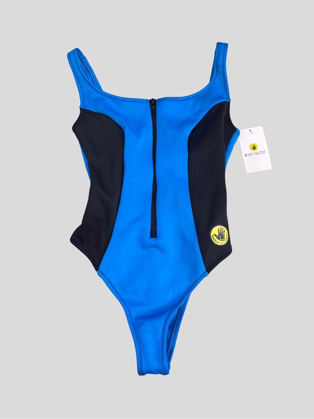 Body Glove Time After Time One-Piece Bathing Suit in Royal 80s Throwback